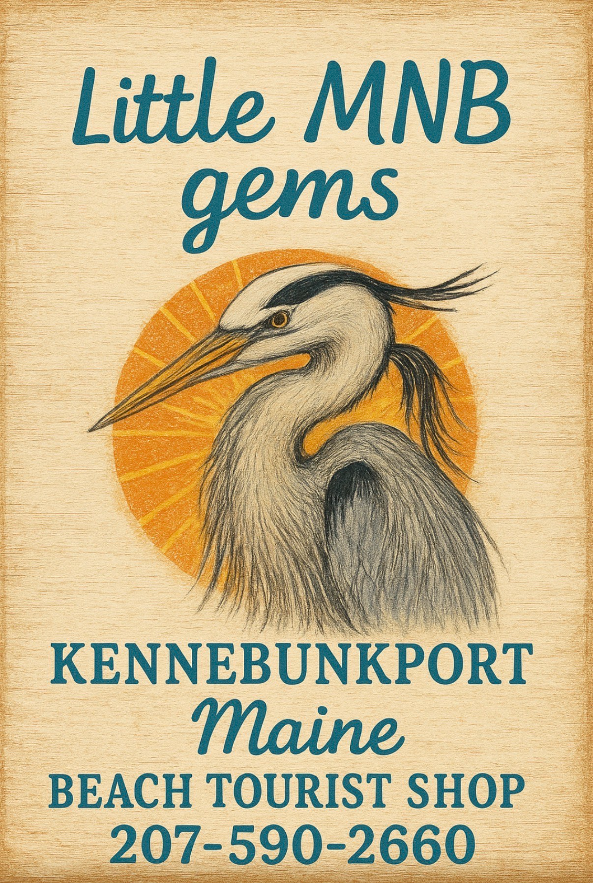 Little MNB Gems sign